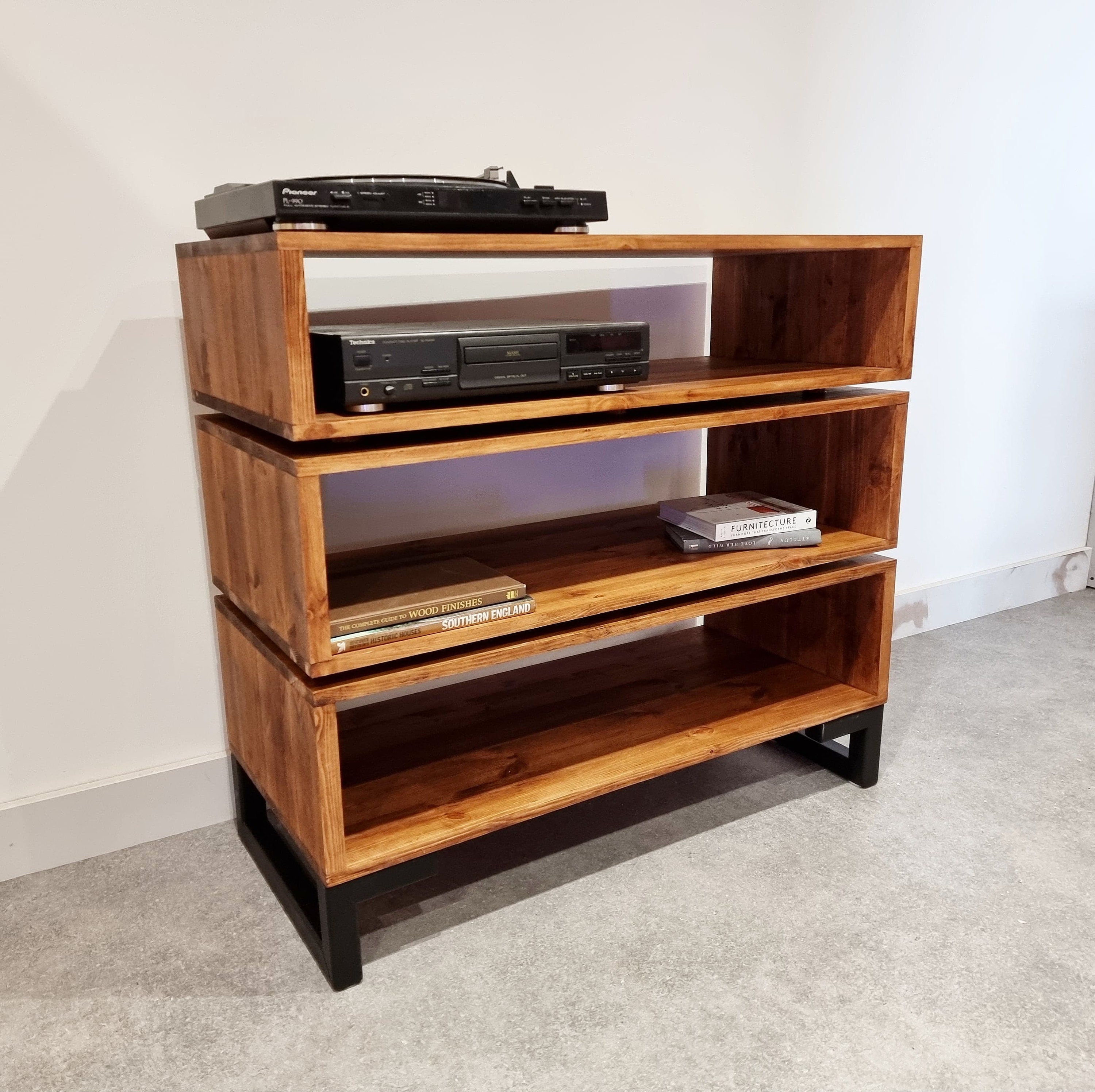 Stereo Racks and Stands - Foter  Audio rack, Hifi room, Hifi furniture