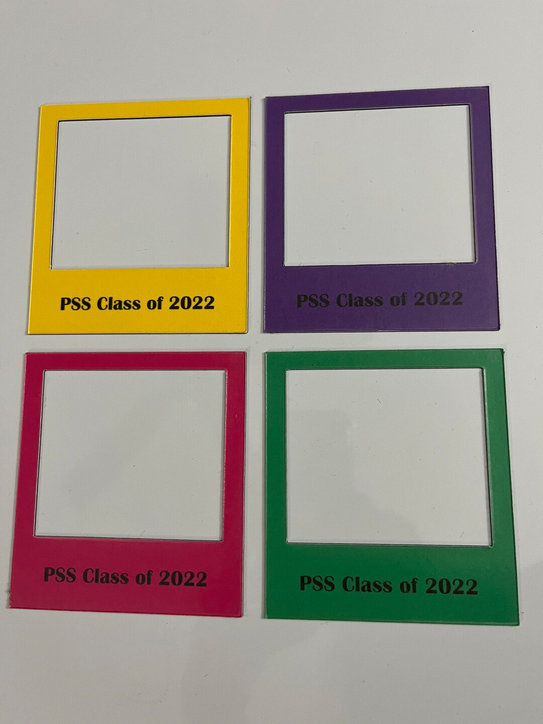 Colorful Picture Frame Display // Customized Frame