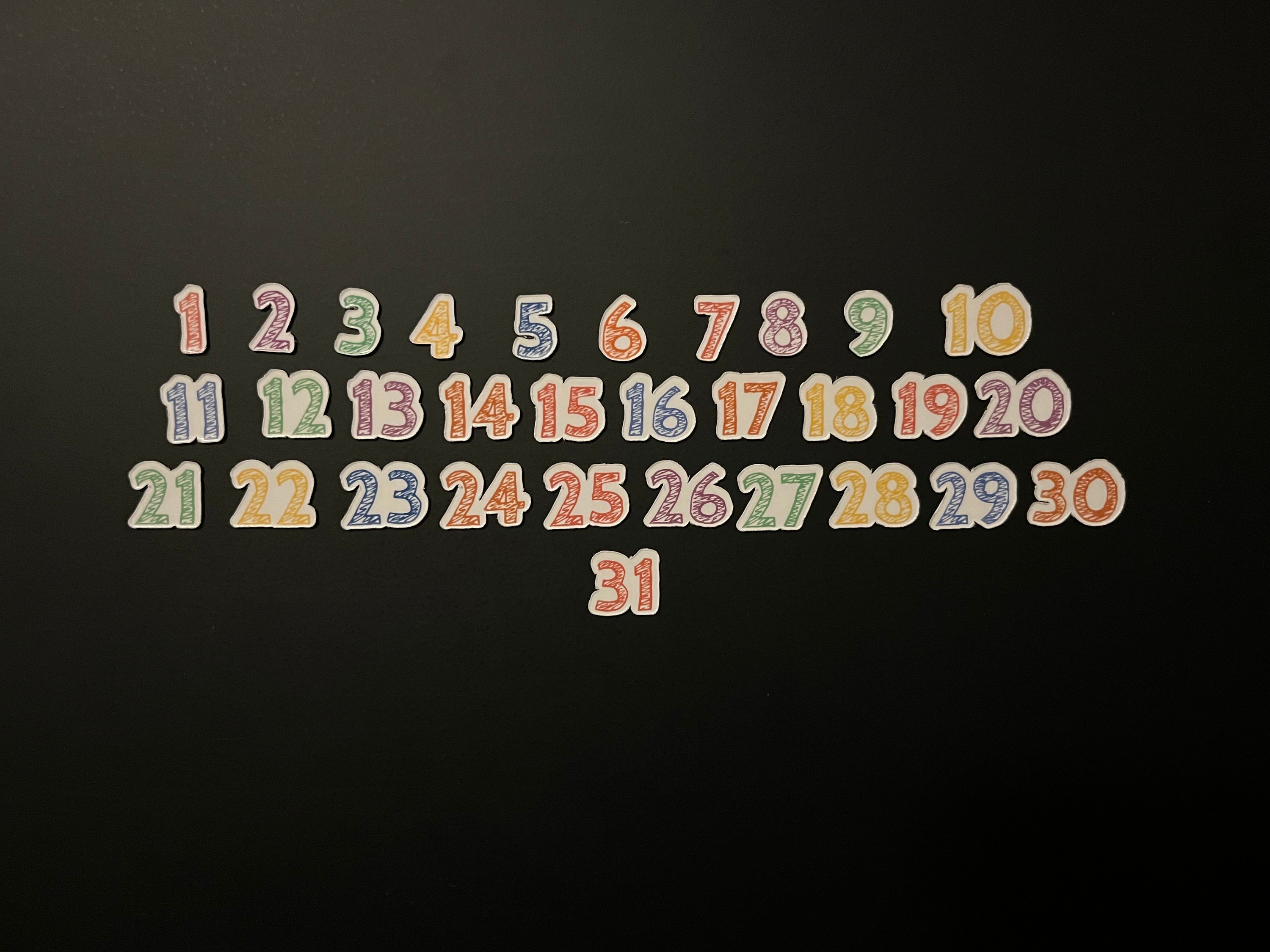 遊び心のある数字 - Etsy 日本