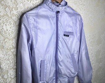 lavender bomber jacket