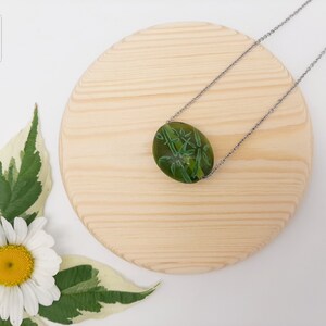 Bambushain Glas Anhänger handbemalt Glas Kette klar blau Accessoire Japan Liebhaber verziert bemalt Anhänger Weihnachtsgeschenk für sie ihn