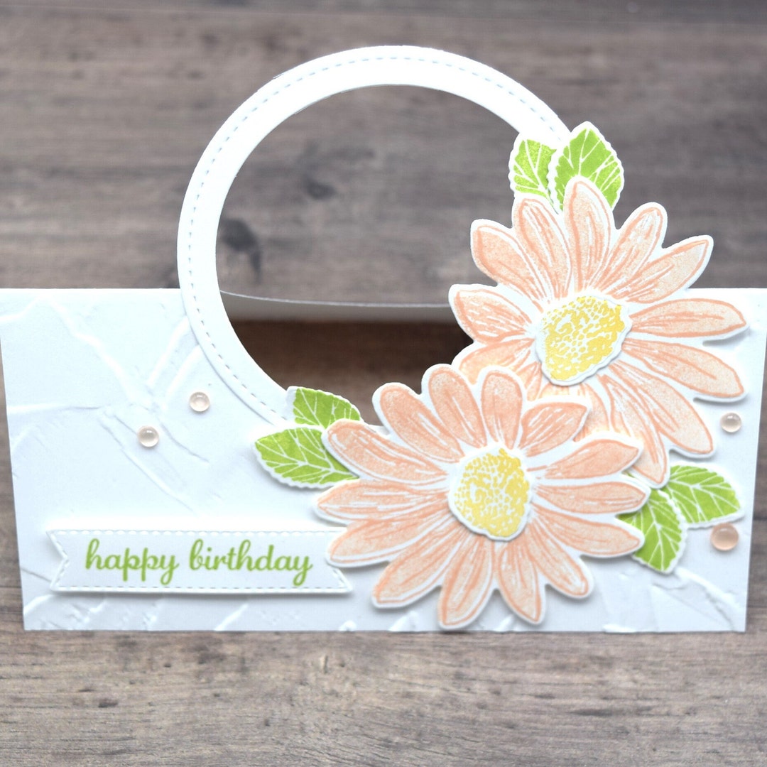 Handmade Birthday Card - Daisy Flowers Gardener Garden - Etsy