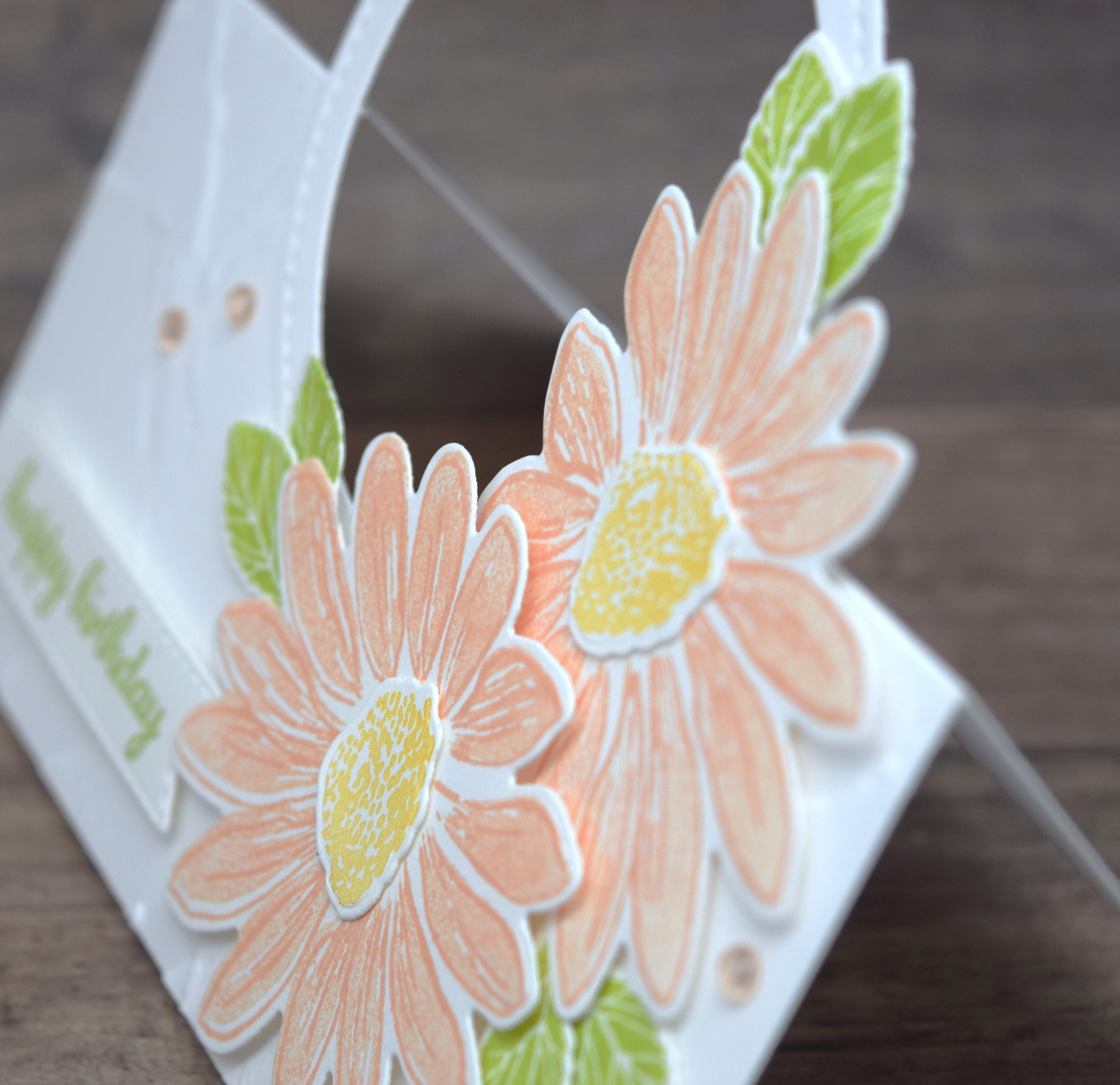 Handmade Birthday Card - Daisy Flowers Gardener Garden - Etsy
