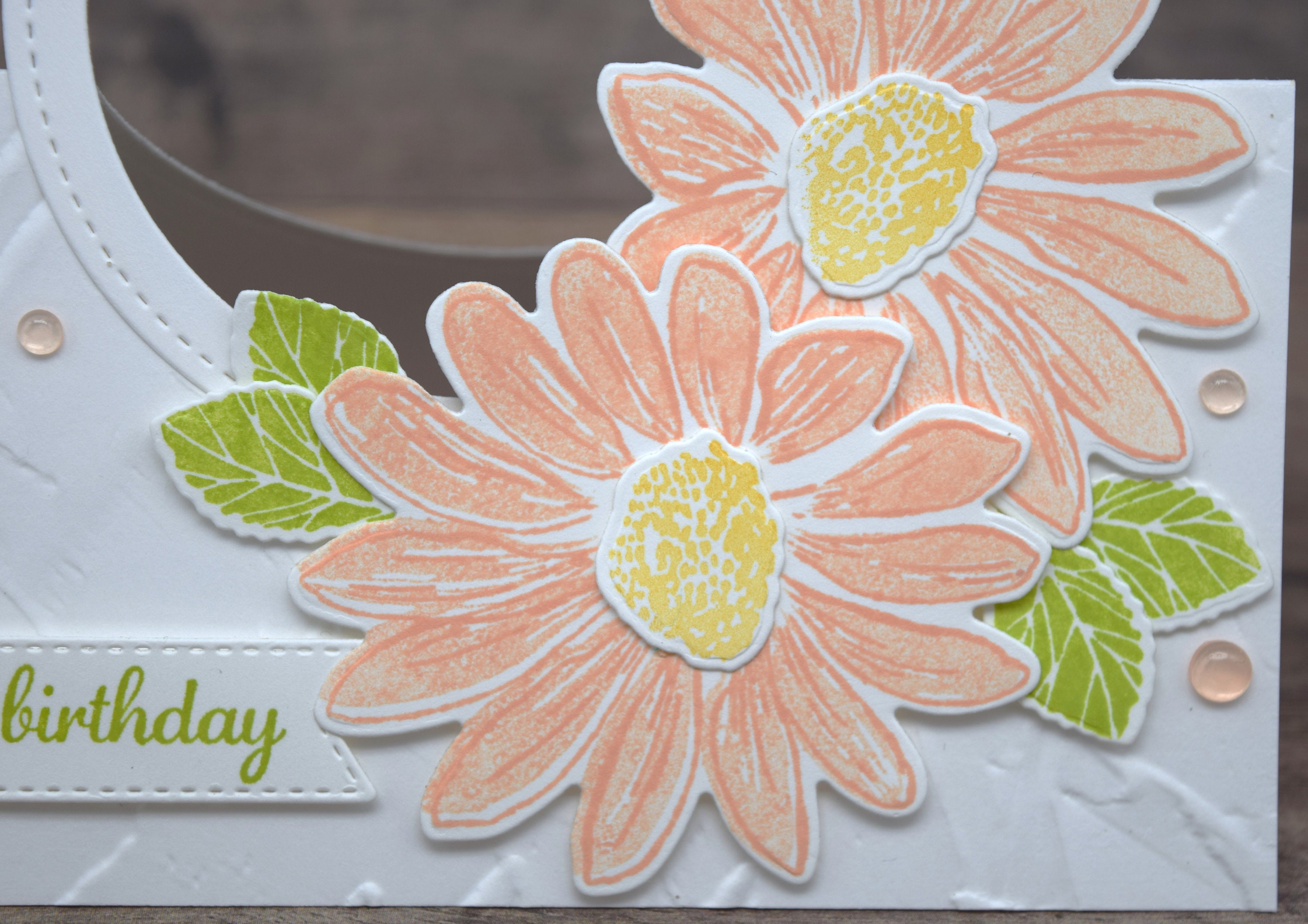 Handmade Birthday Card - Daisy Flowers Gardener Garden - Etsy