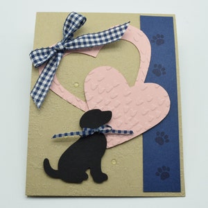 Handmade Blank Card -  Pet Lover, Dog, Puppy, Labrador