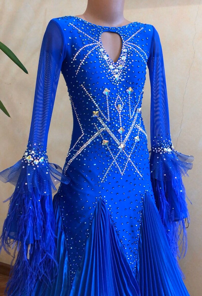 Ballroom Dance Dress/ Standart Ballroom Dance Dress/ Ballroom Etsy