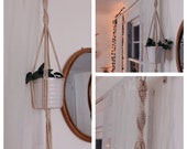 Spiral Plant Hanger Macrame Hanger Wall Decor Air Plant Bedroom Wall Decor Boho Indoor Outdoor Mothers Day Home Decor