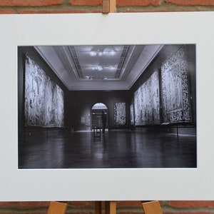 Tapestry room National Gallery London  - Original Mounted Darkroom Print