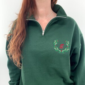 Zip Xmas Sweater Etsy