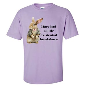 Mary Had a Little Existential Breakdown T-Shirt or Crewneck  Sweatshirt