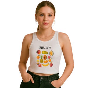 Fruity Queer Tank Top or Baby Tee
