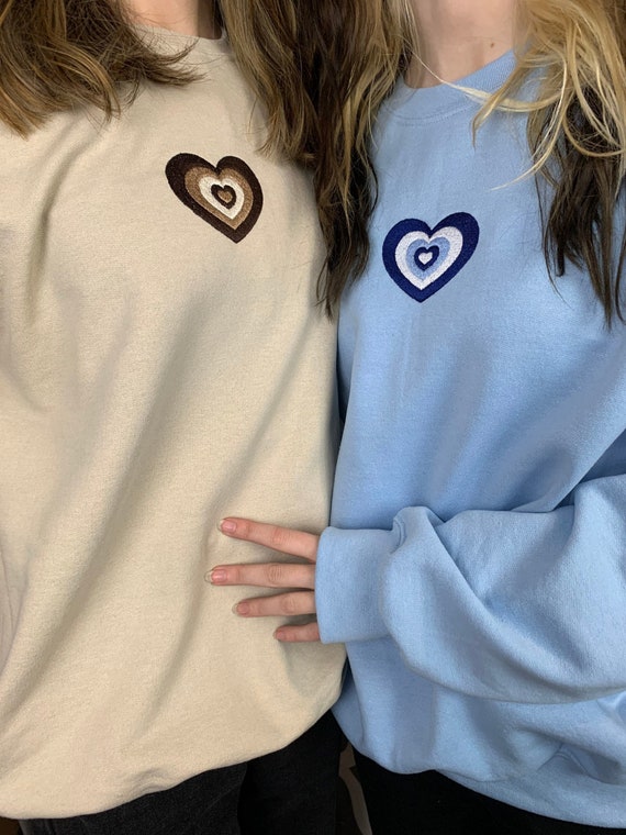 【すぐ届く/国内発】EMOTIONALLY UNAVAILABLE/HEART CREWNECK Emotionally Unavailable Mens Emo Crewneck – Extra Butter