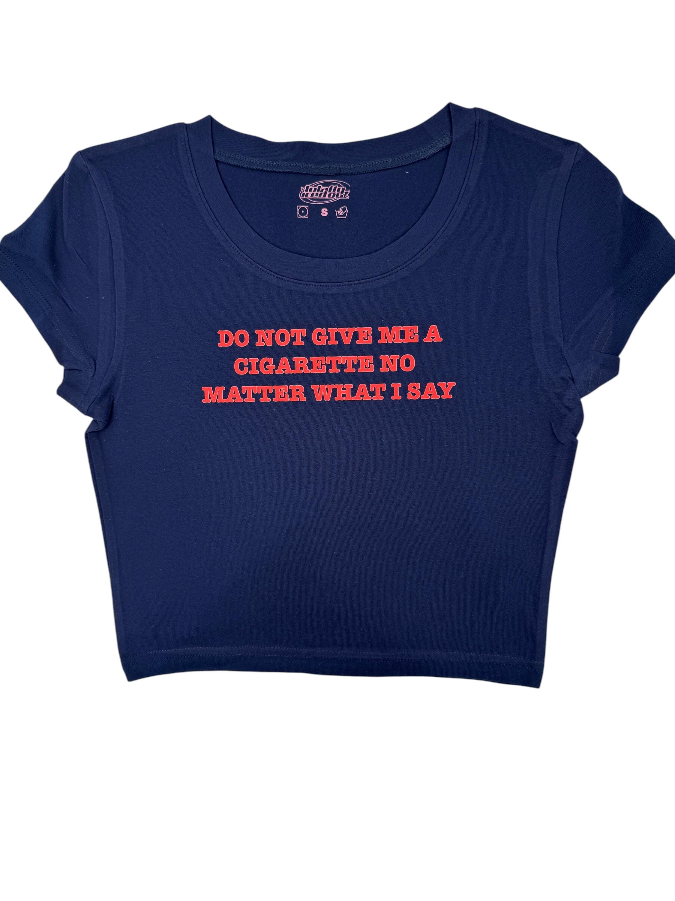 Cigarette Crop Top