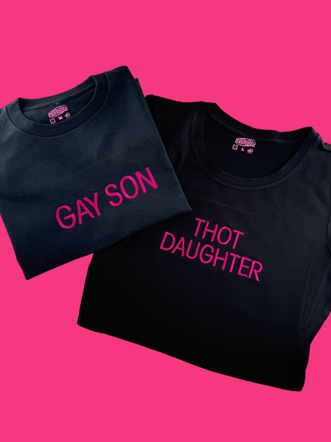 Gay Son Thot Daughter Matching Tee Set Etsy 日本