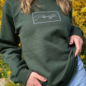 Creation of Adam Embroidered Unisex Crewneck