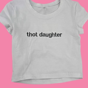 Thot Daughter Crop Top