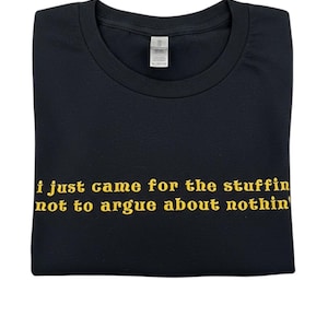 Op maat geborduurd T-shirt: shirt met gepersonaliseerde boodschap