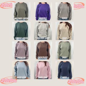 I Put The Hot In Psychotic Emroidered Crewneck Sweatshirt | Sparkle Y2k Sweatshirt image 5