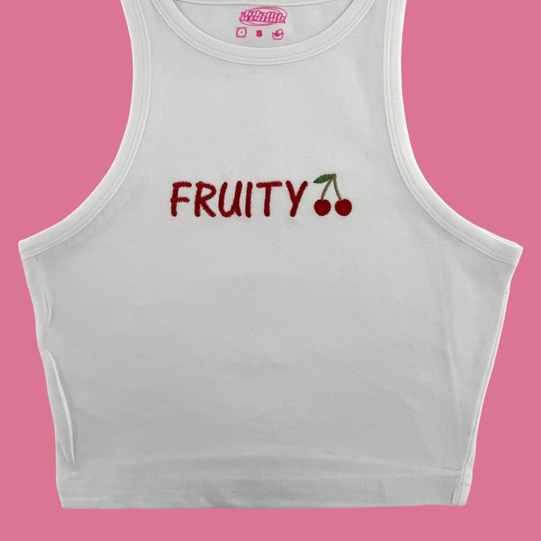 ★GLOWNY★ FRUITY TANK TOP CHERRY MUSINSA | GLOWNY FRUITY TANK TOP (CHERRY)