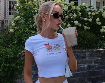 I Have To Pee Crop Top