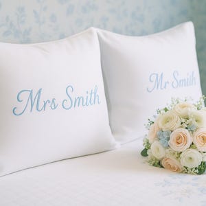 Custom Embroidered Pillowcase