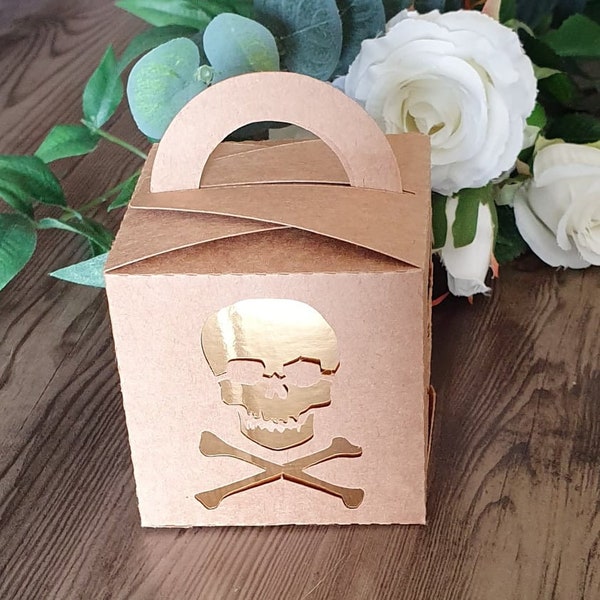 CraftiSVG Pirate Gift Treat Box SVG