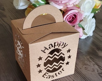 CraftiSVG frohe Ostern behandeln Box SVG.