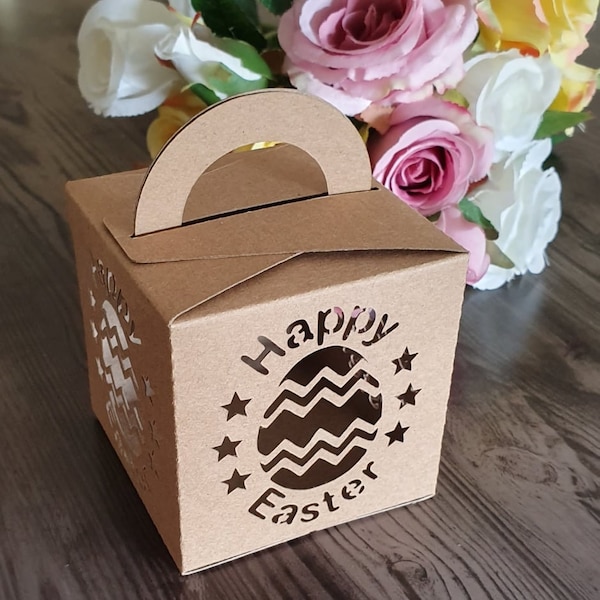 Craftisvg Feliz Caja de Golosinas de Pascua SVG.