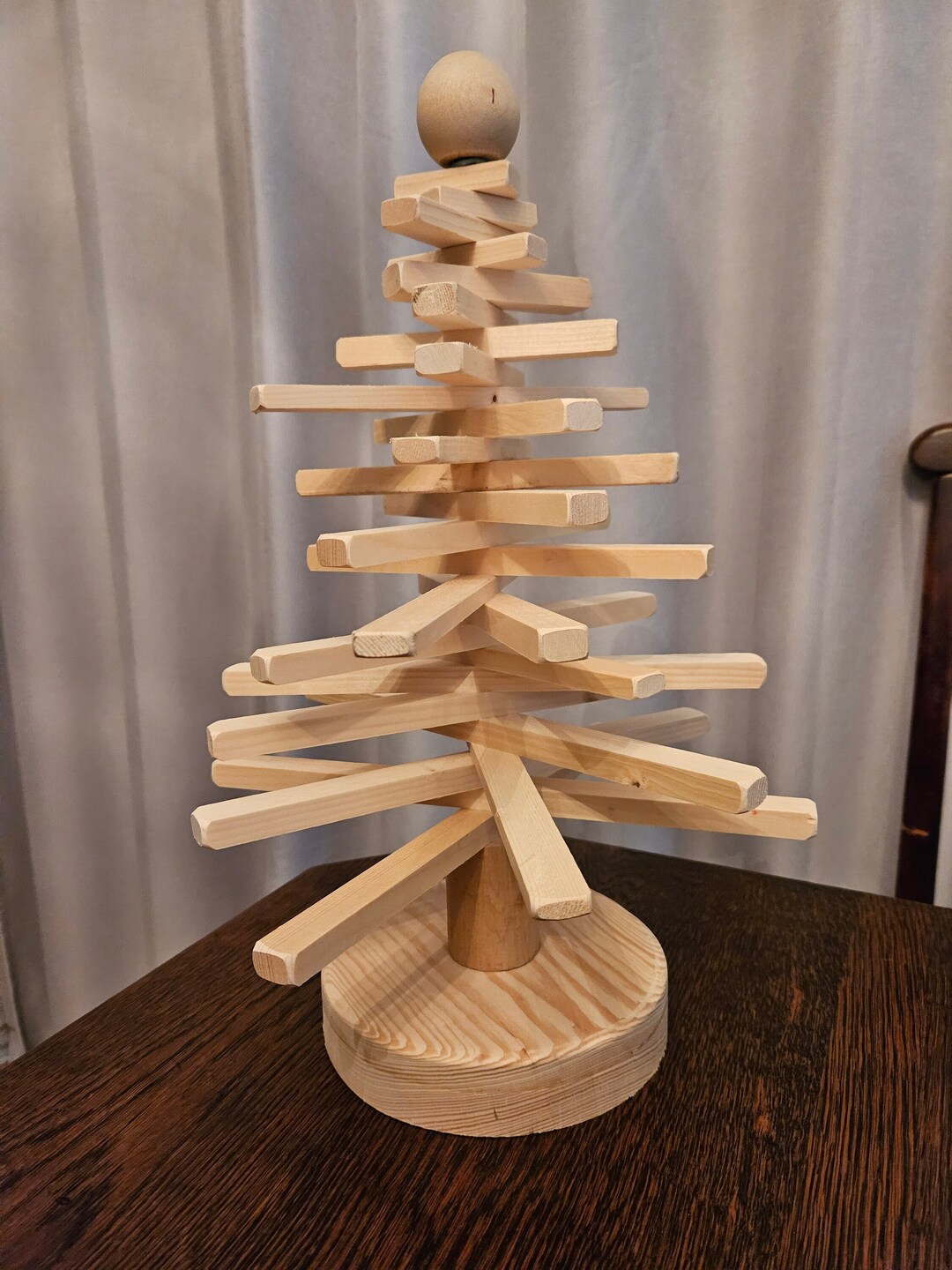 Sapin de Noël en bois Etsy France