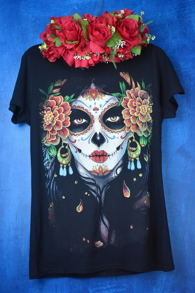 la catrina calavera shirt