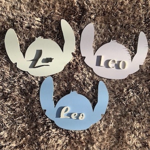 Stitch Name Sign, Disney Themed Name Sign, Disney Sign, Lilo & Stitch Inspired, Disney Gift Idea