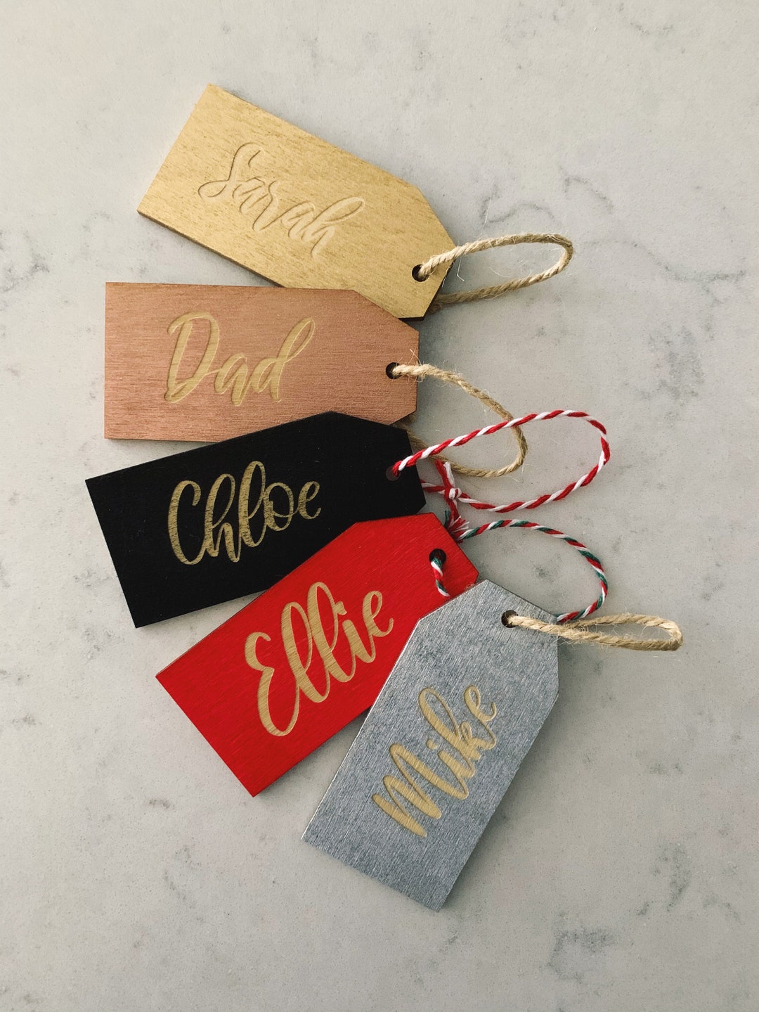 Personalised Gift Tags, Wooden Gift Tags, Christmas/birthday Tags