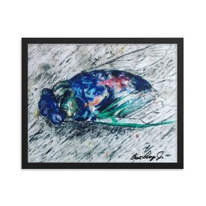 CICADA Framed poster