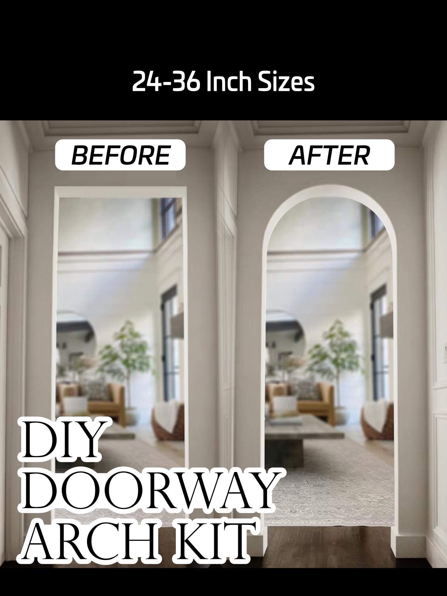 24-36 Inch Doorway Arch Kit (2PCS - ONE SET) - Transform Entryways