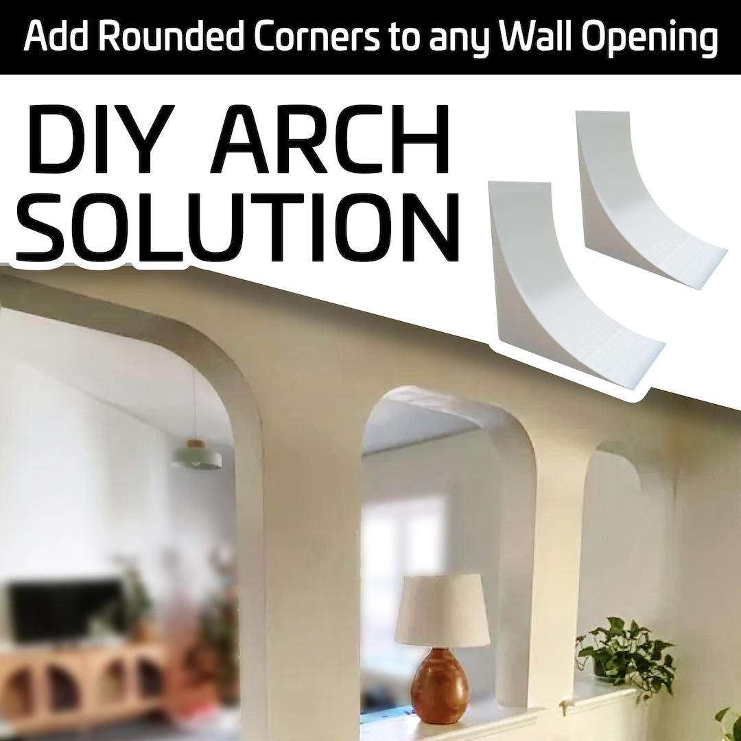 Rounded Doorway Arch Kit (SET of TWO) Easily Add Corner Arches