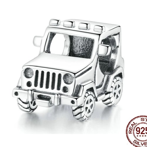 9mm Single Link For Bracelet Cute Jeep Car Off Road -Italian Charm Vehicle 9mm Single Link For Bracelet Cute Jeep Car Off Road -Italian Charm Vehicle