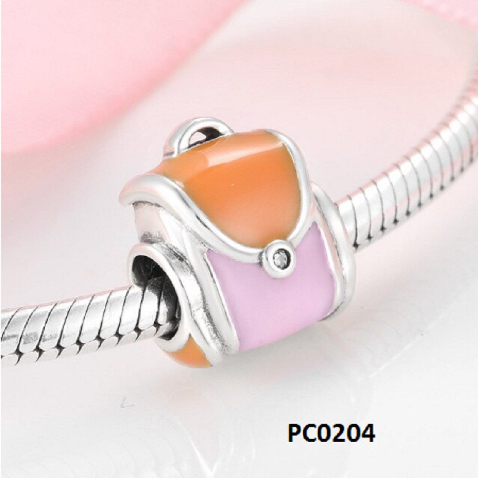 Pandora Charms Travel Charm Backpack Handbag Charms for Etsy