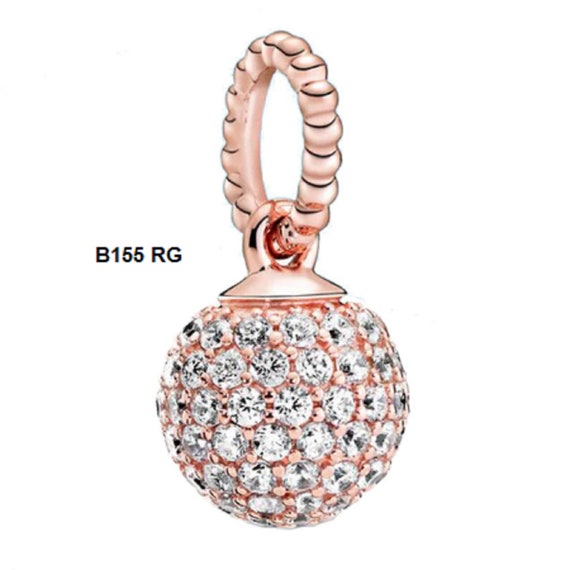 Rose Gold Charms for Pandora Bracelet 