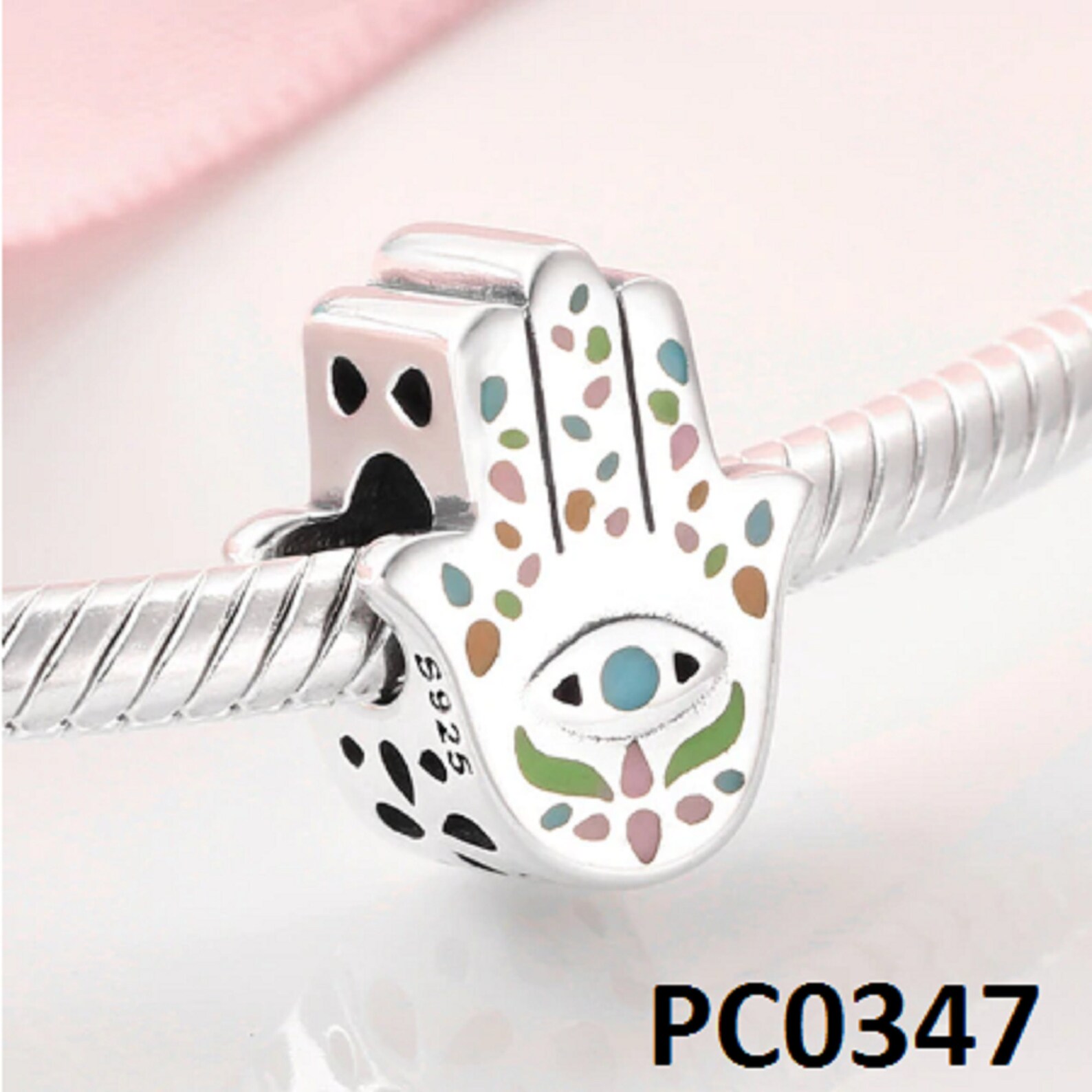 Hand of fatima bracelet pandora Clearance