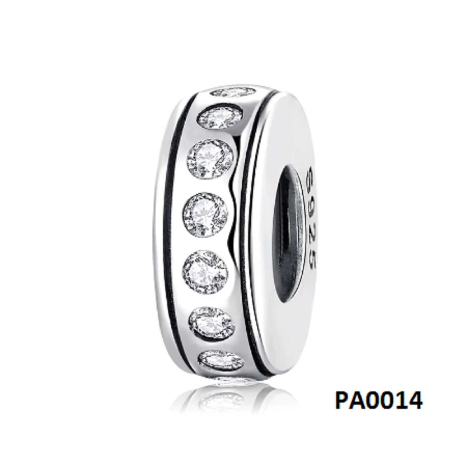 Pandora Bracelet Clip Stopper Spacer Charms CZ Beads Pendant Etsy
