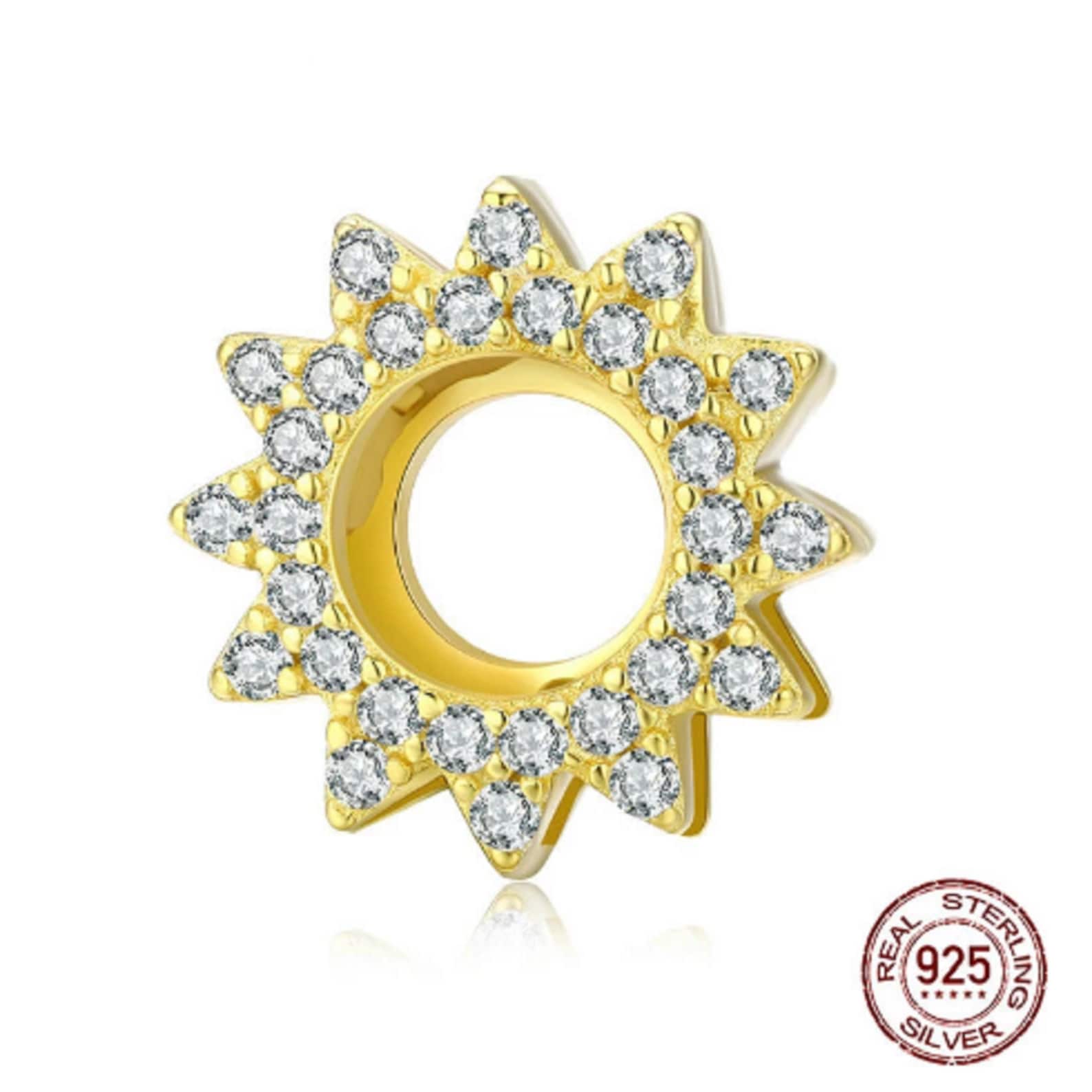 Pandora Reflexion Bracelet Charms Golden Sunflower Clip | Etsy