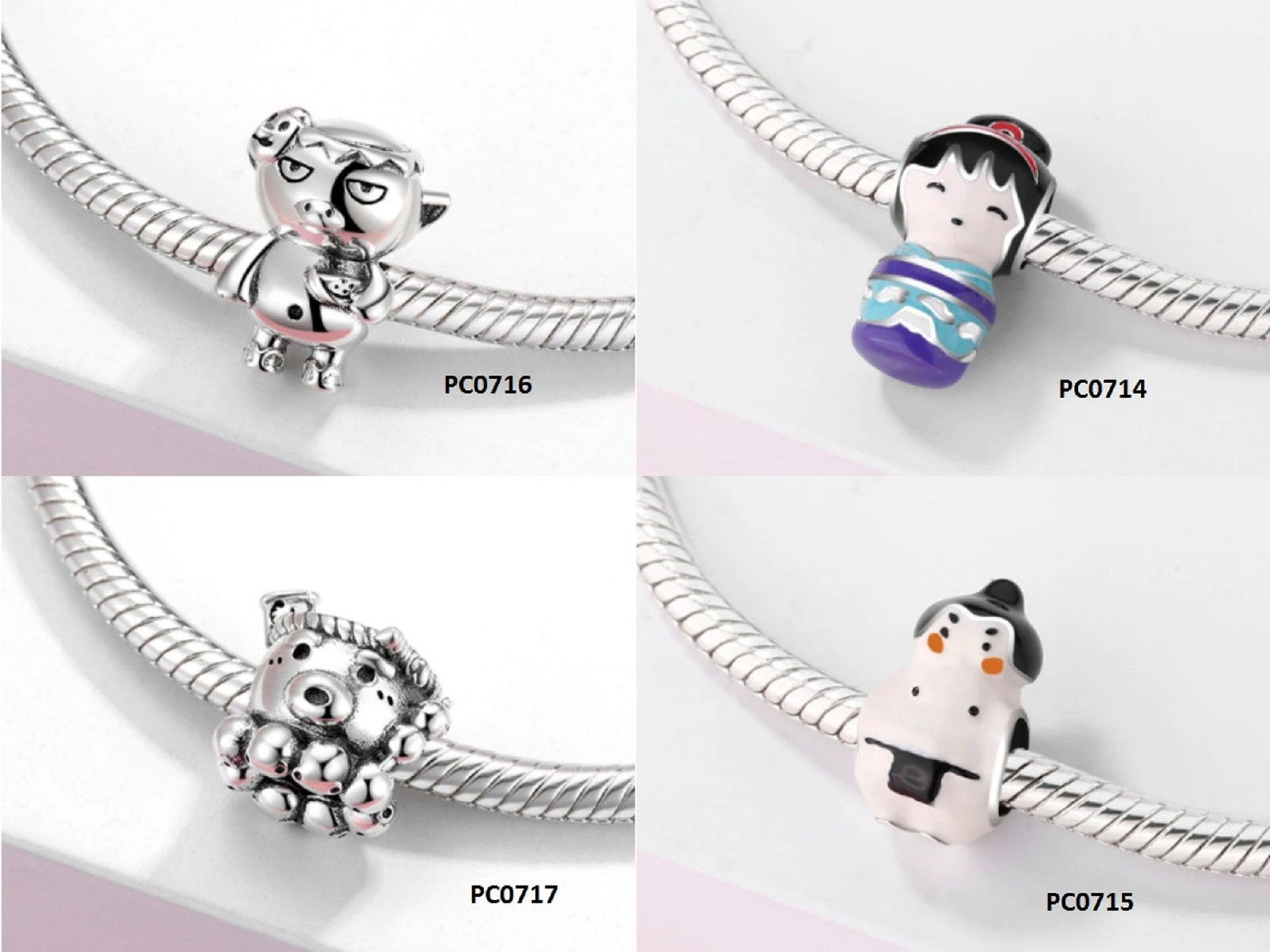 Pandora Charms Japanese Sports Charms 100 925 Sterling Etsy