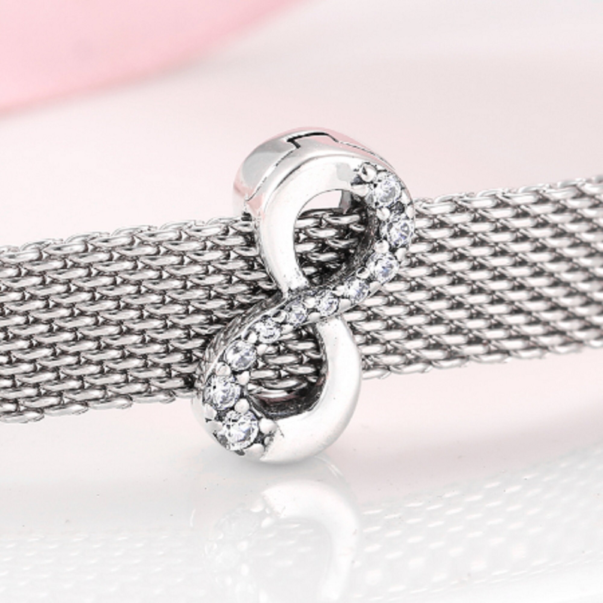 Pandora Reflexions Clip Charm Infinity Love Charm 925 | Etsy Singapore