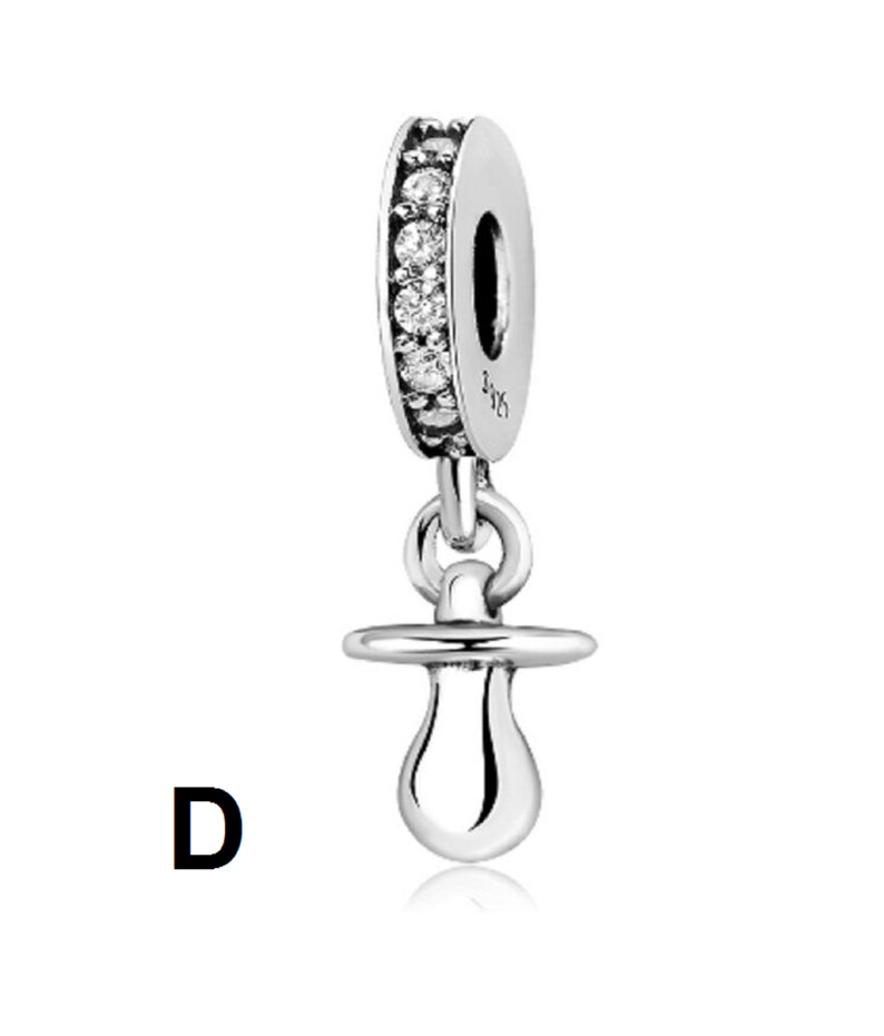 Baby Pacifier Pandora Charms Baby Carriage Charms for Etsy