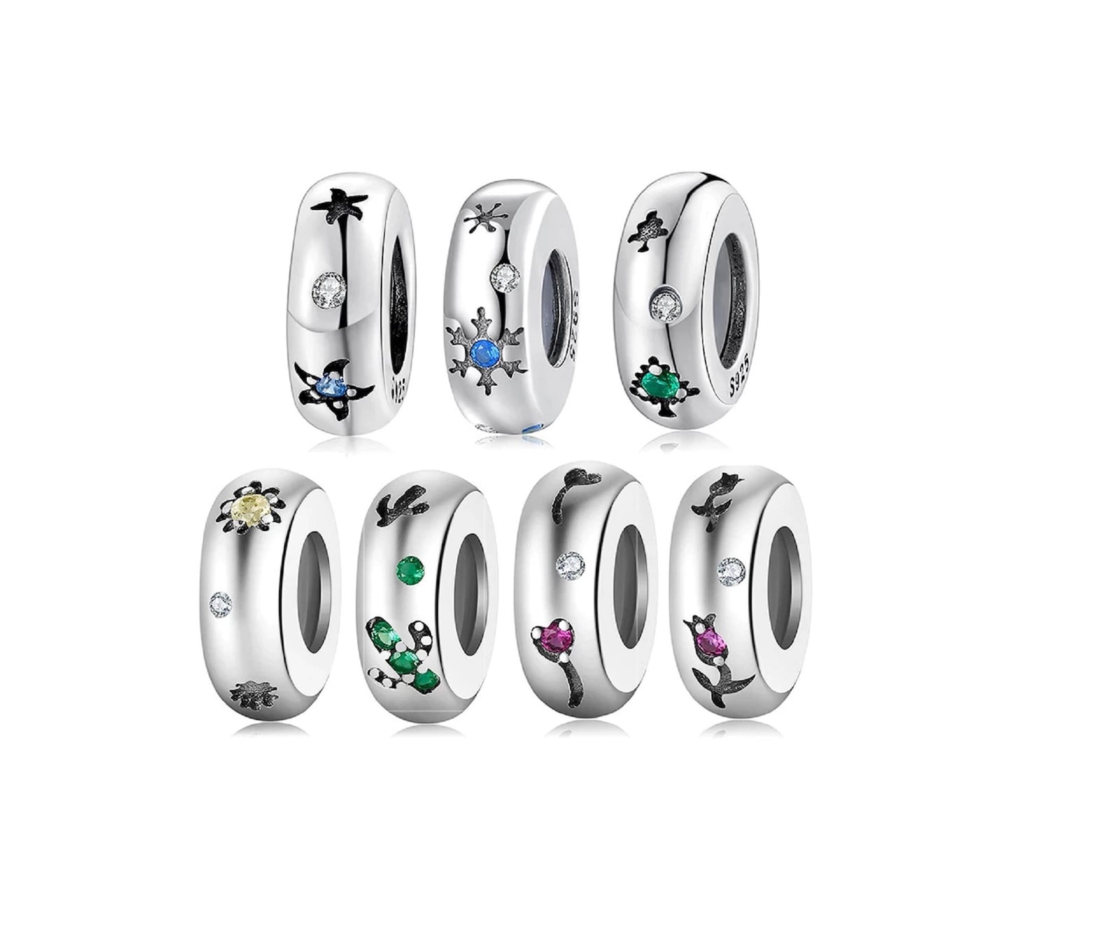 Pandora stopper beads for bangle Clearance