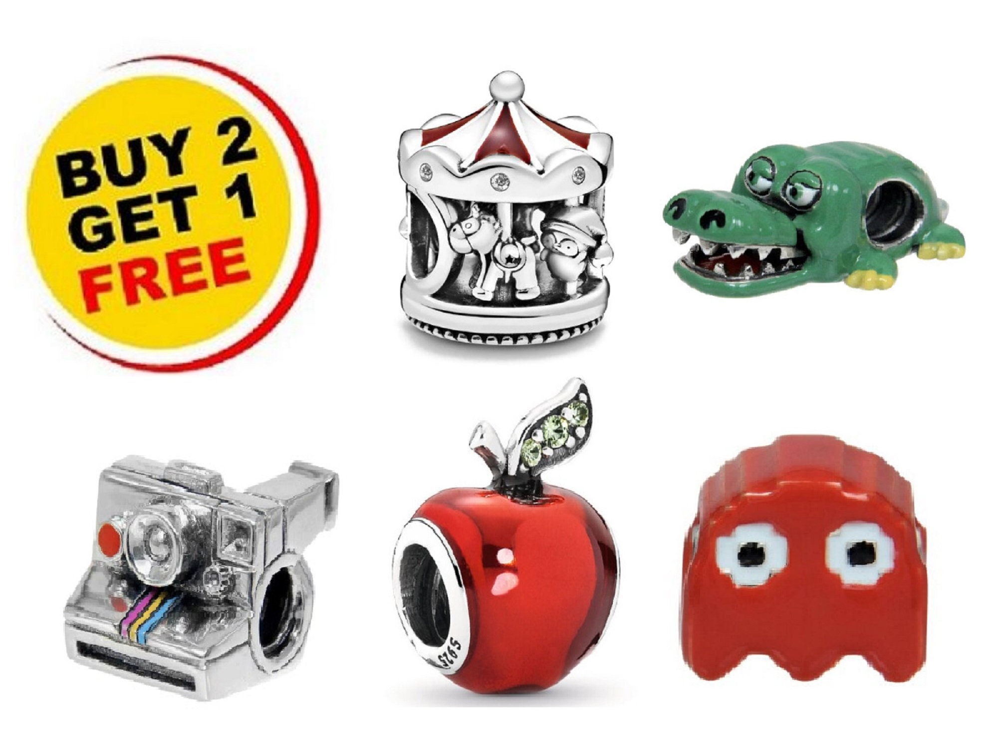 Game Apple Pandora Charms Charms for bracelet Charms for Etsy