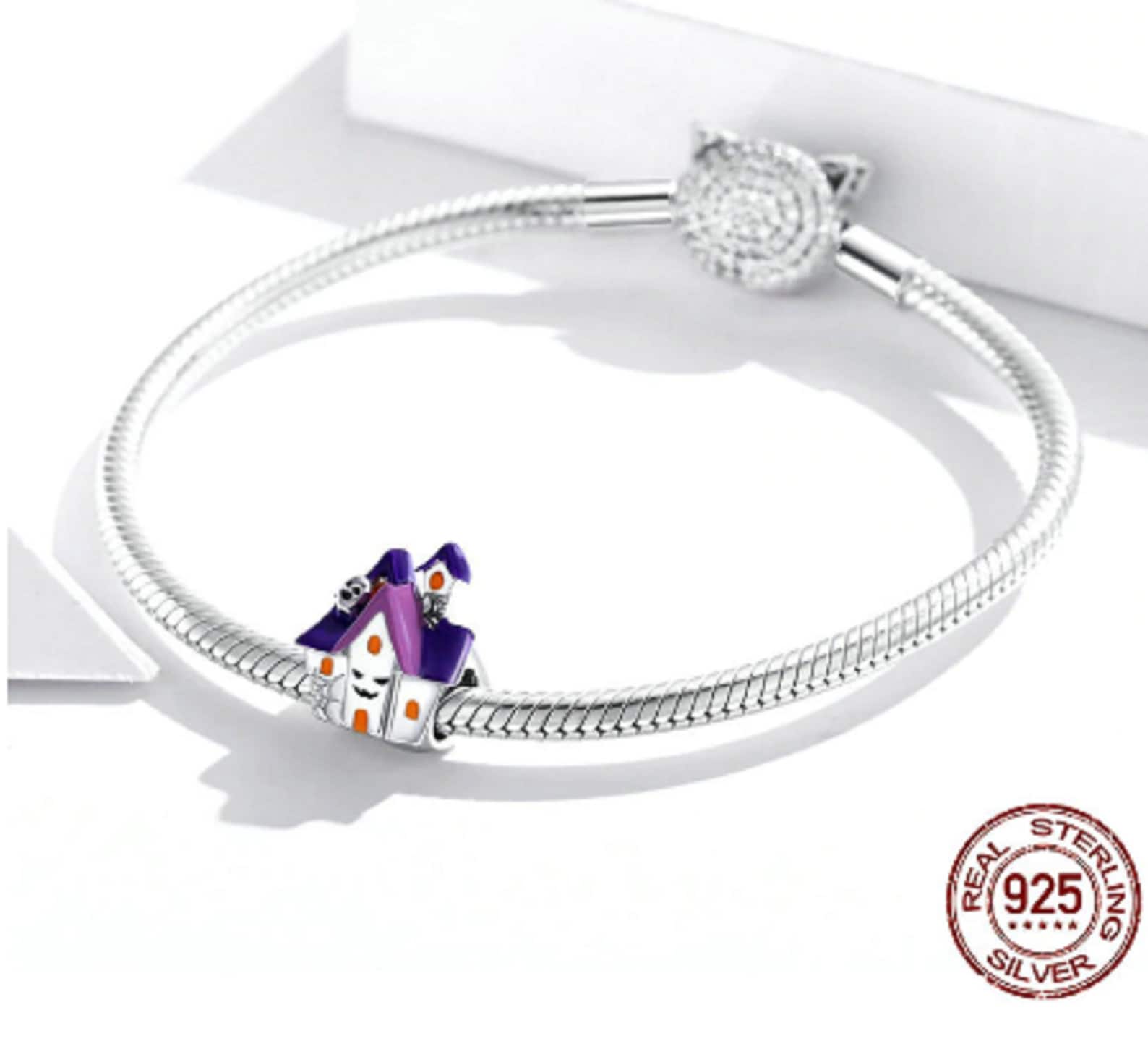 Halloween Pandora Charms Encantamientos de la Casa Embrujada Etsy