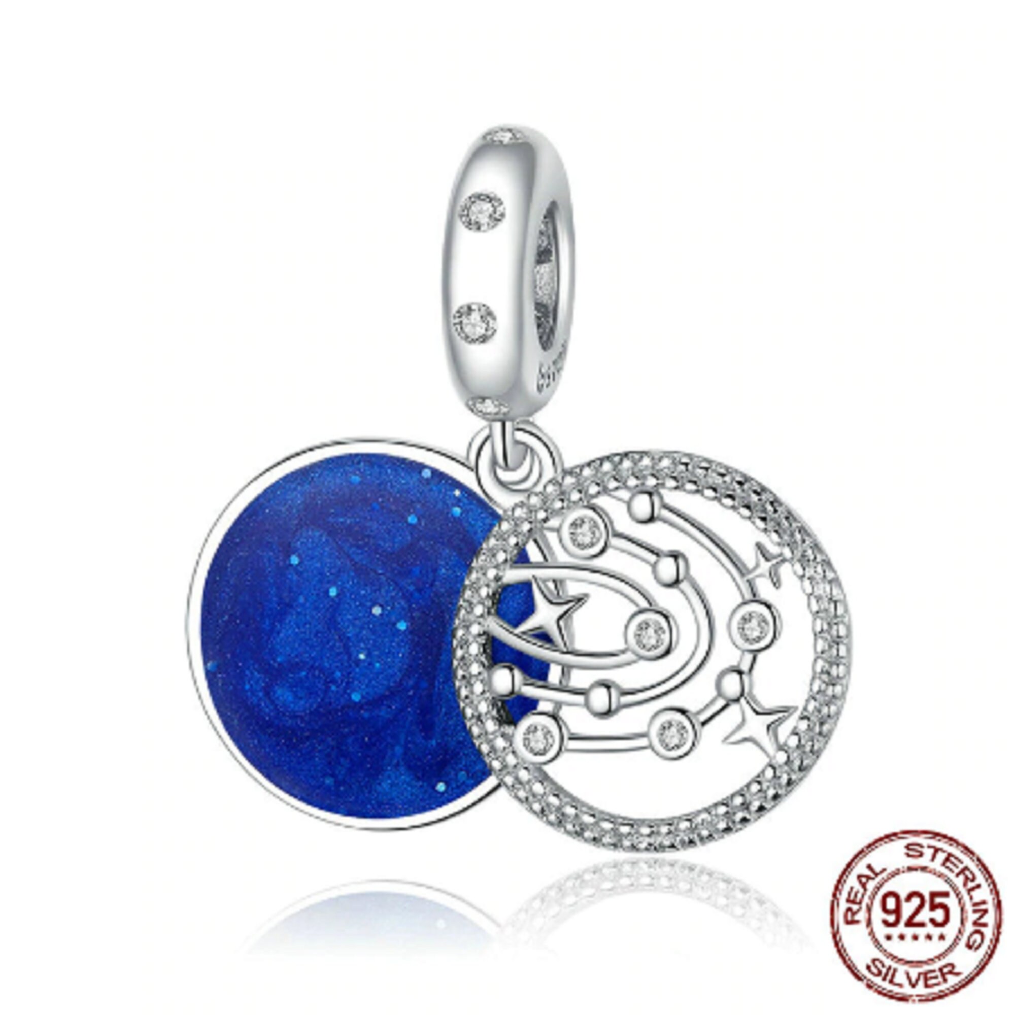 Galaxy Pandora Charms Night Sky Charms for Pandora Bracelet | Etsy