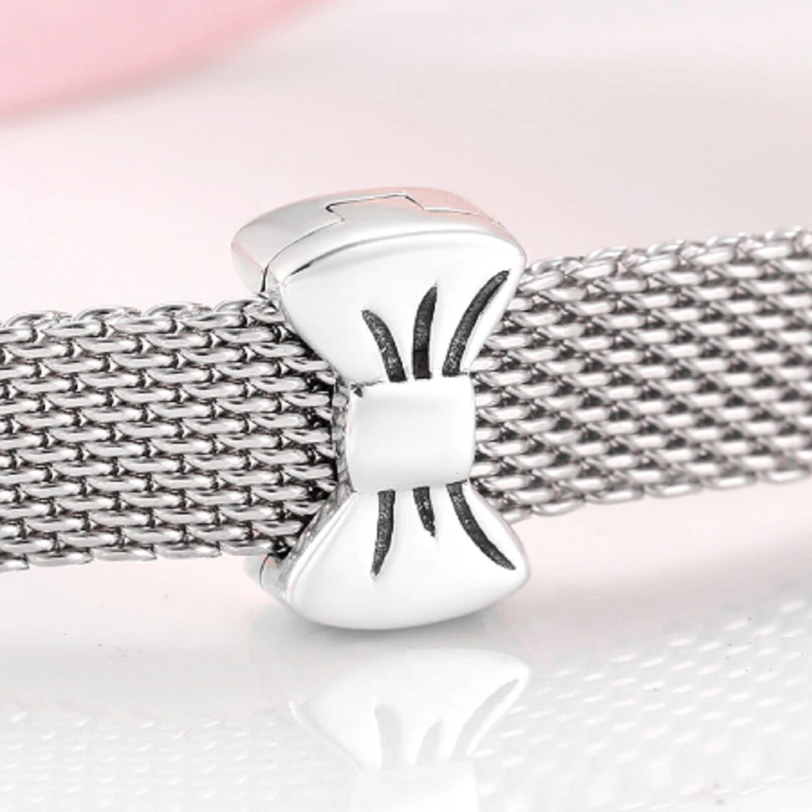 Reflection Charm Pandora Charms Bracelet Bow Clip Charm Etsy