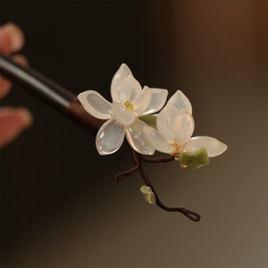 2PCS Flower Blossom Chinese Hair Pin With Tassels Hair Stick 27 Styles to  Choose -  Sweden